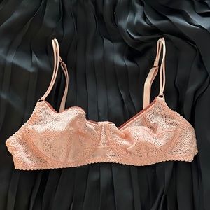 Free People Pink Bra